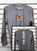 UFAF BJJ - Compression Shirt w/ Red-White-Black Logo